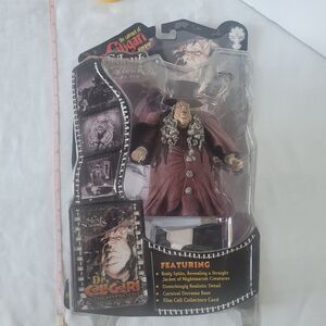 Silent Screamers Dr. Caligari Action Figure 2000 NIP Vintage